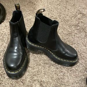 2976 Platform Black Smooth Dr. Martens